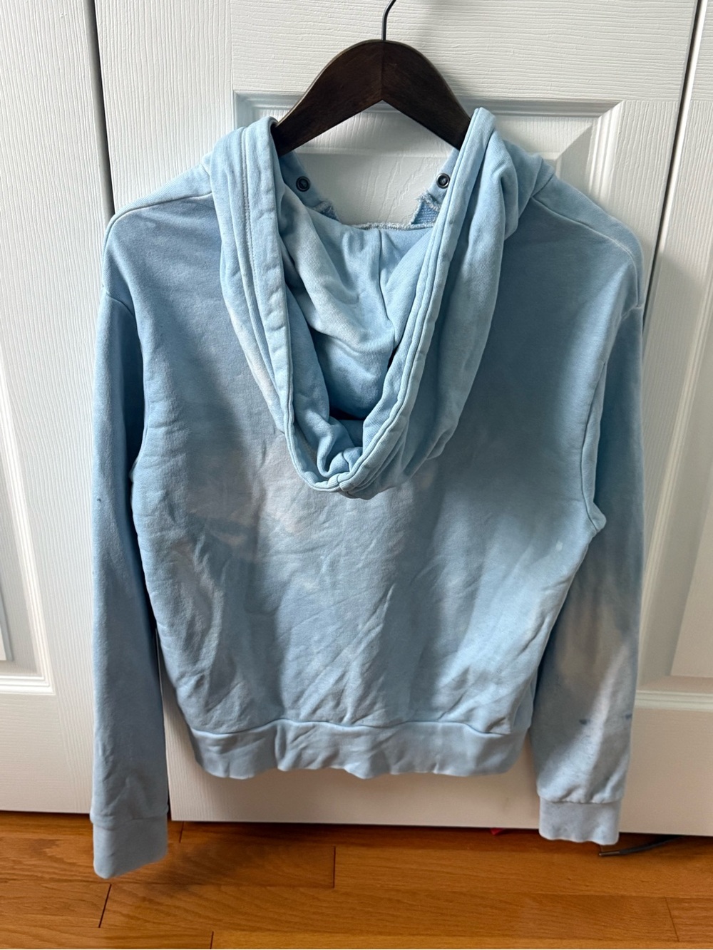 Imogene and Willie Tie Dye Indigo Hoodie - Picture 3 of 4